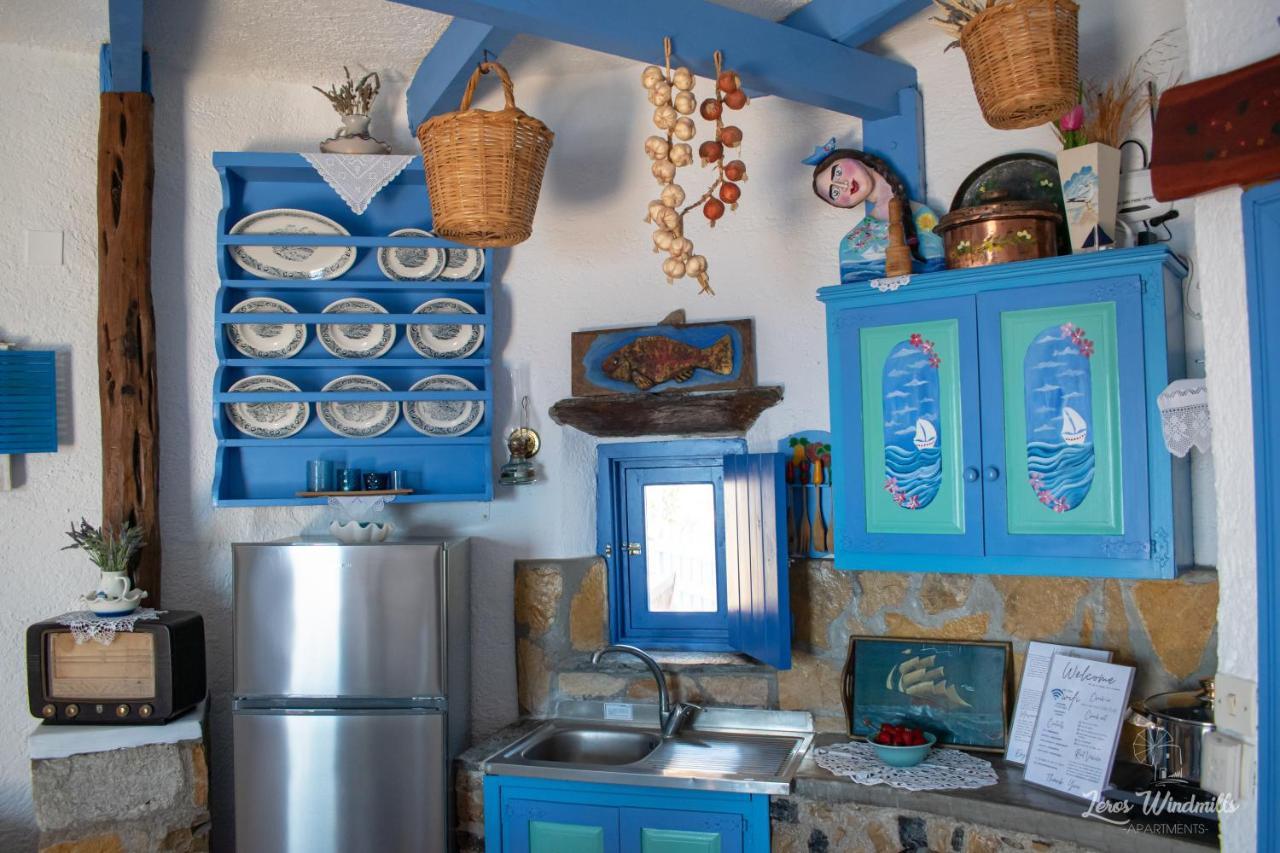 Leros Windmills Apartment Panteli Exterior photo
