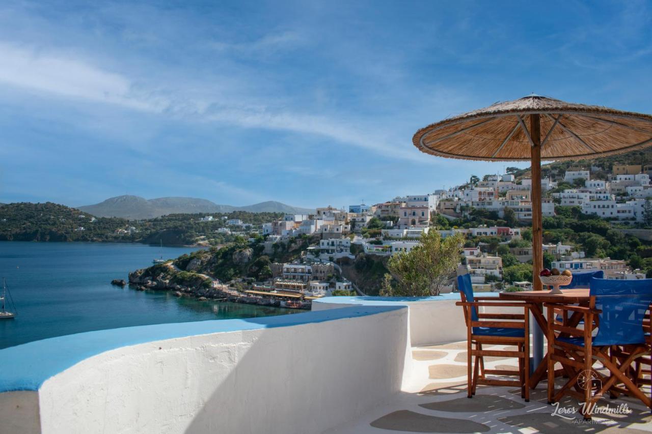Leros Windmills Apartment Panteli Exterior photo