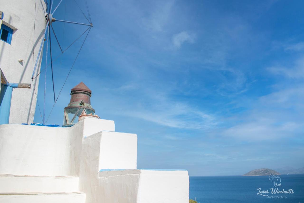 Leros Windmills Apartment Panteli Exterior photo