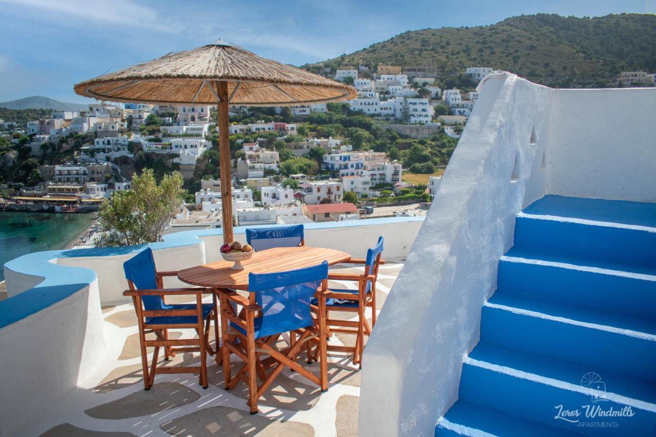 Leros Windmills Apartment Panteli Exterior photo